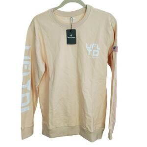 Unfiltered Tan Graphic Sweatshirt Medium